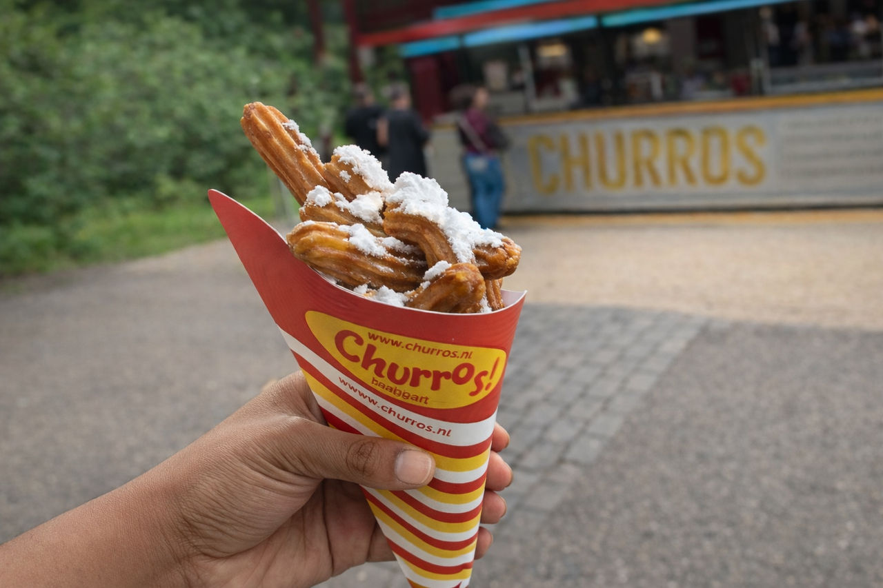 Churros im Walibi Holland | Frische Churros im Park